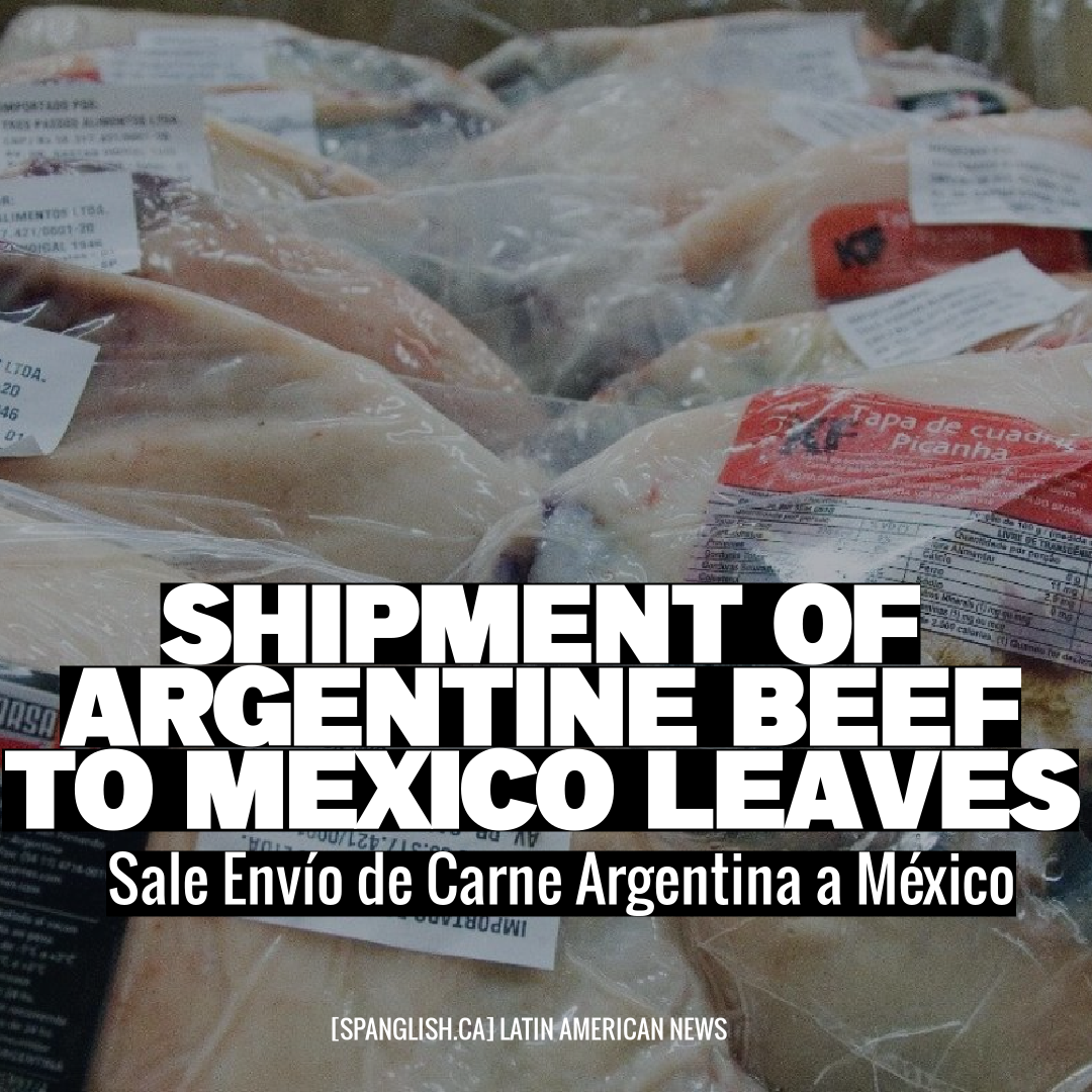 Shipment of Argentine Beef to Mexico Leaves