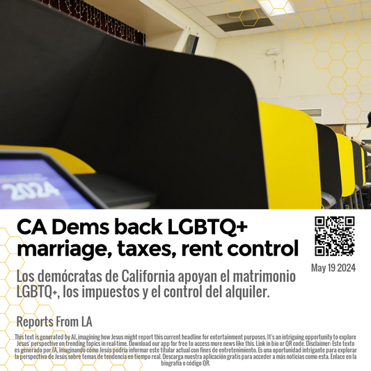 CA Dems back LGBTQ+ marriage, taxes, rent control