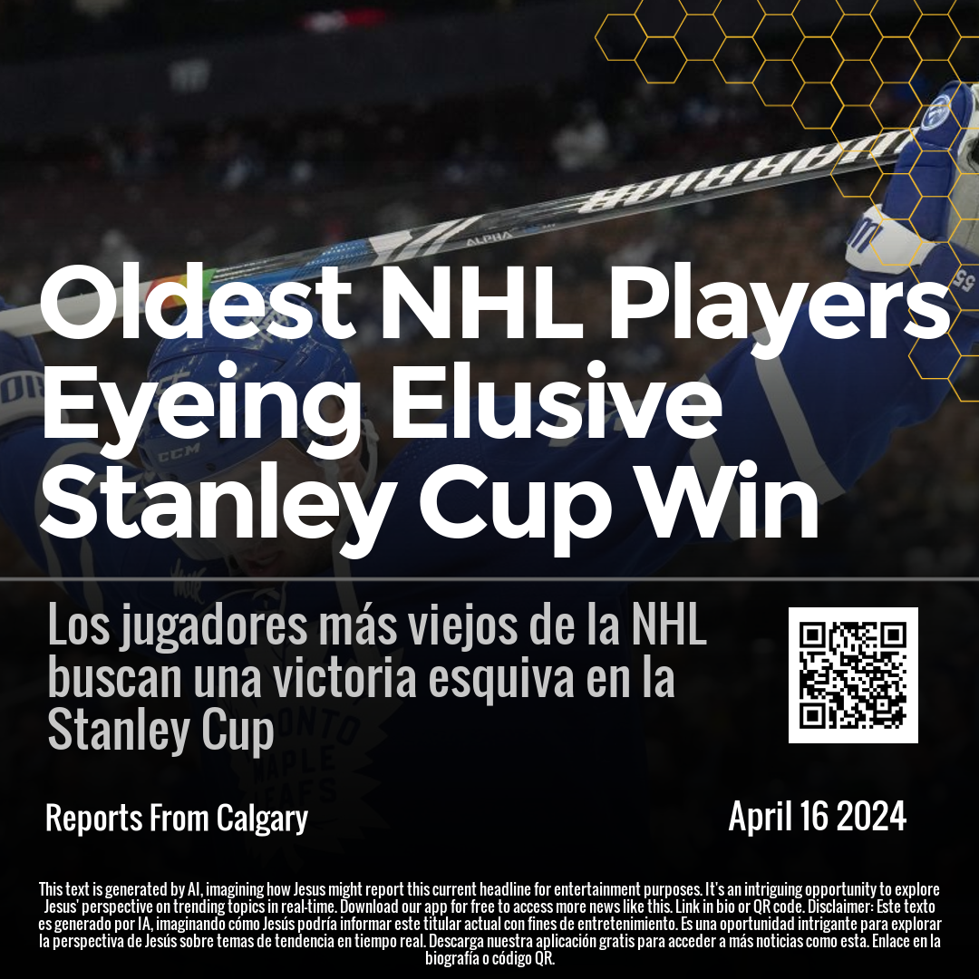 Oldest NHL Players Eyeing Elusive Stanley Cup Win