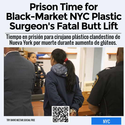 Prison Time for Black-Market NYC Plastic Surgeon's Fatal Butt Lift