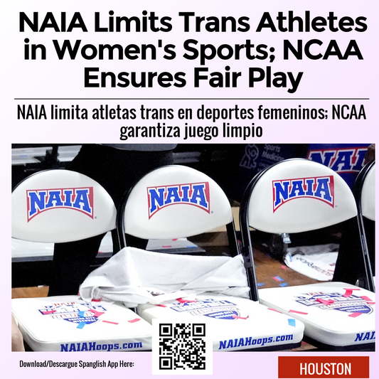 NAIA Limits Trans Athletes in Women's Sports; NCAA Ensures Fair Play