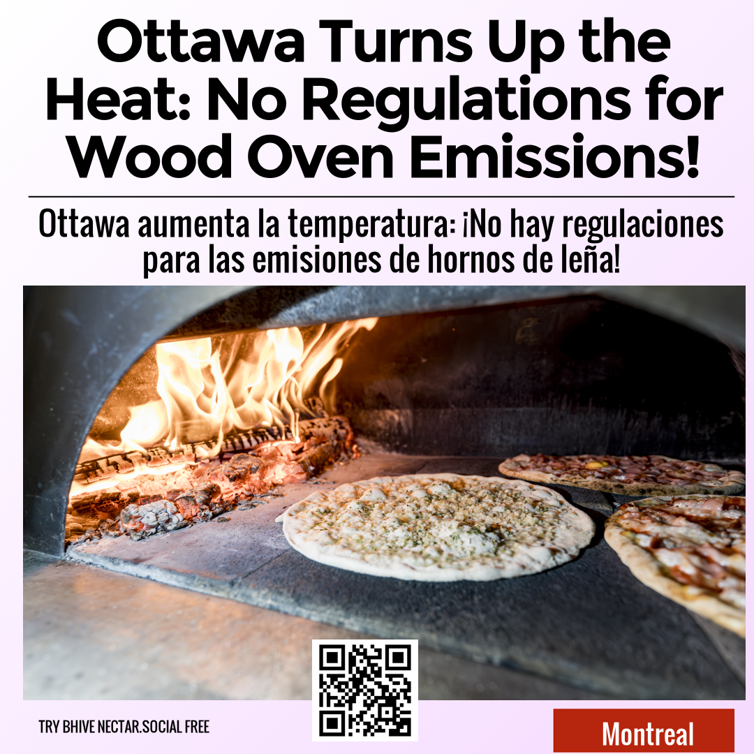 Ottawa Turns Up the Heat: No Regulations for Wood Oven Emissions!