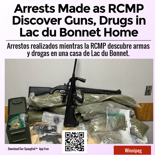 Arrests Made as RCMP Discover Guns, Drugs in Lac du Bonnet Home