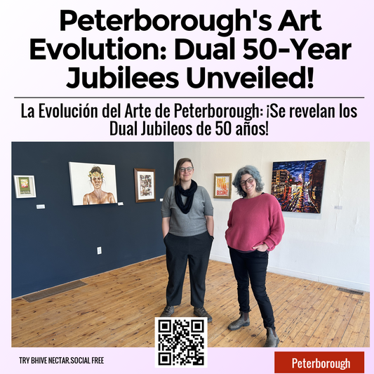 Peterborough's Art Evolution: Dual 50-Year Jubilees Unveiled!