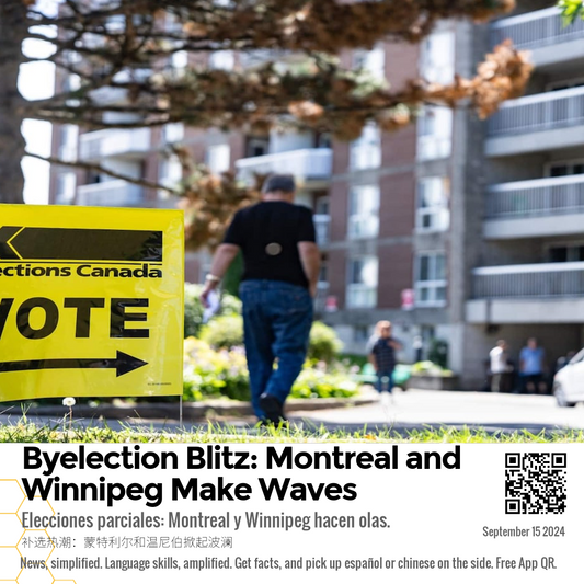 Byelection Blitz: Montreal and Winnipeg Make Waves