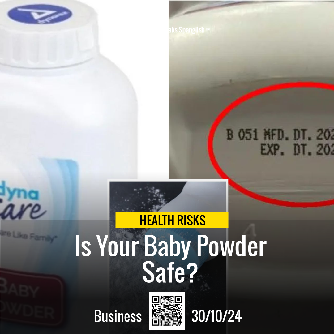 Urgent: 42K Dynarex Baby Powder Bottles Recalled!