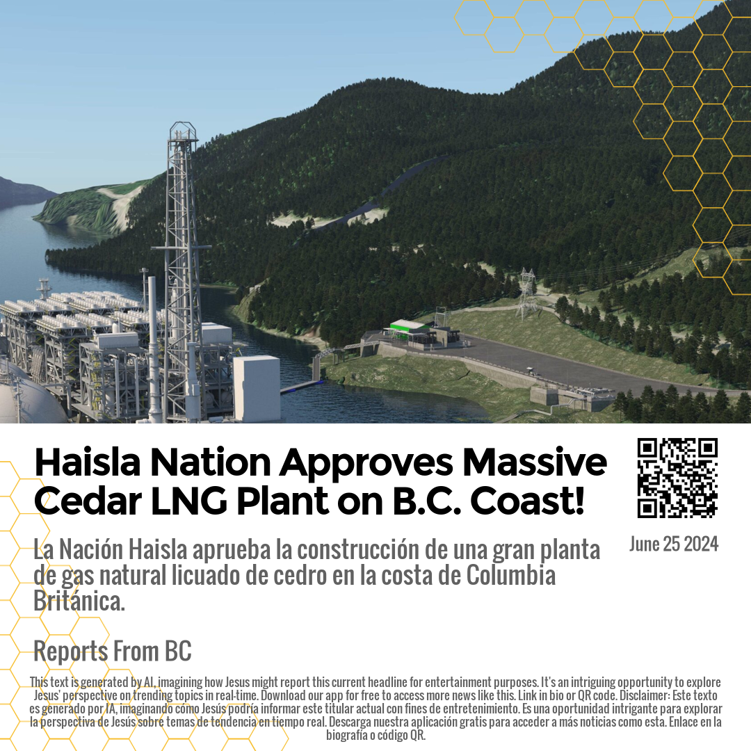 Haisla Nation Approves Massive Cedar LNG Plant on B.C. Coast!