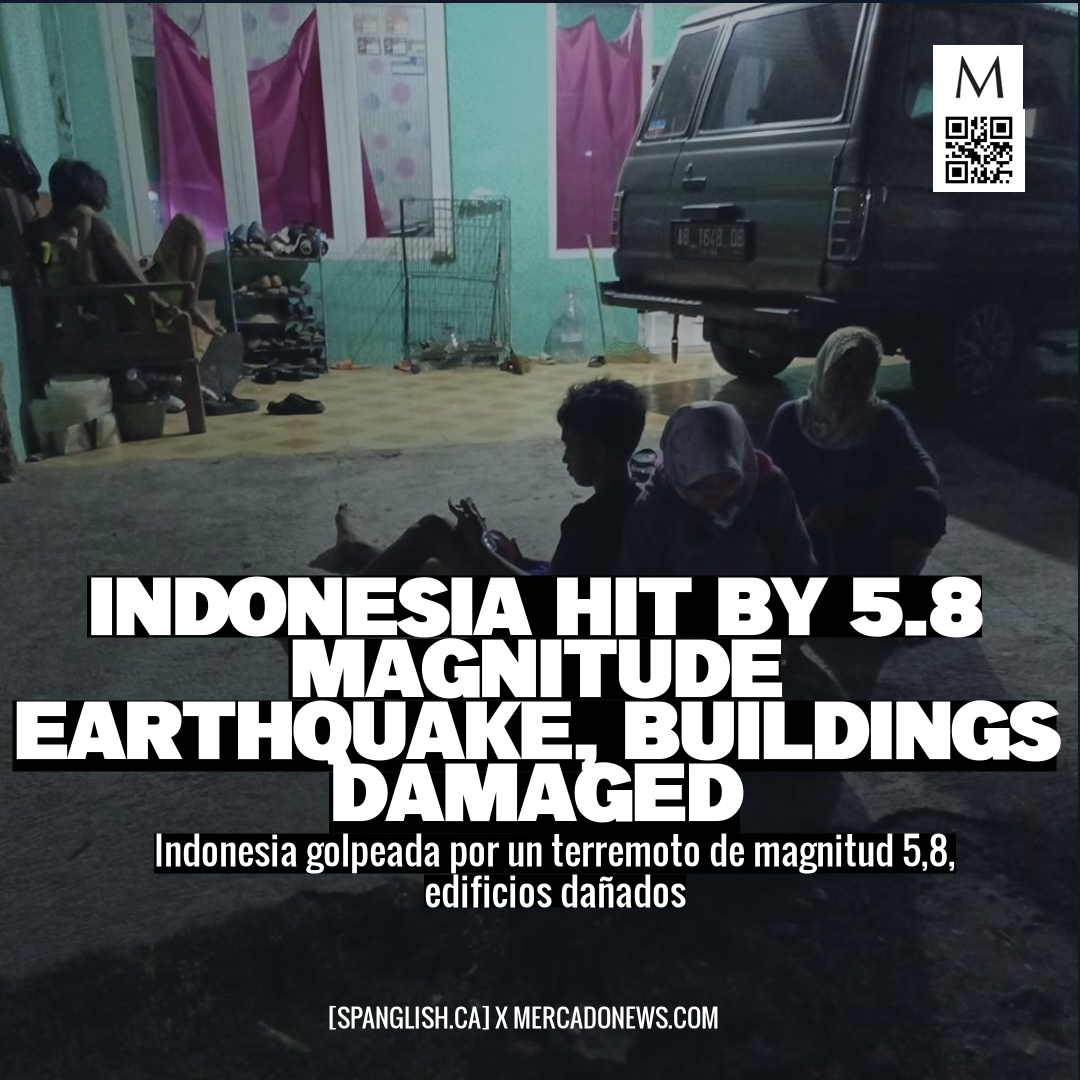 Indonesia Hit by 5.8 Magnitude Earthquake, Buildings Damaged