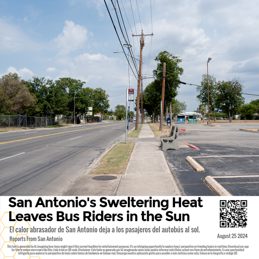 San Antonio's Sweltering Heat Leaves Bus Riders in the Sun