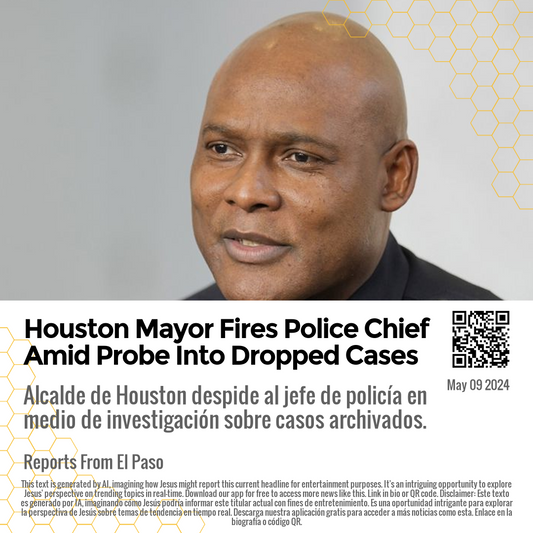 Houston Mayor Fires Police Chief Amid Probe Into Dropped Cases