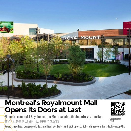 Montreal's Royalmount Mall Opens Its Doors at Last