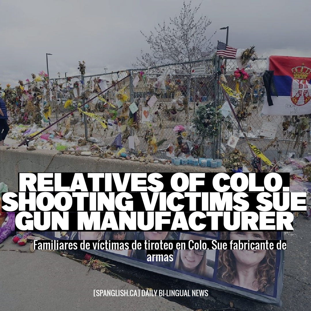 Relatives of Colo. Shooting Victims Sue Gun Manufacturer