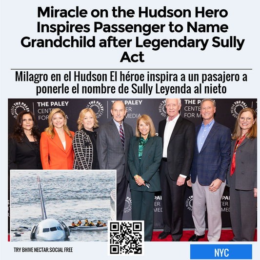 Miracle on the Hudson Hero Inspires Passenger to Name Grandchild after Legendary Sully Act