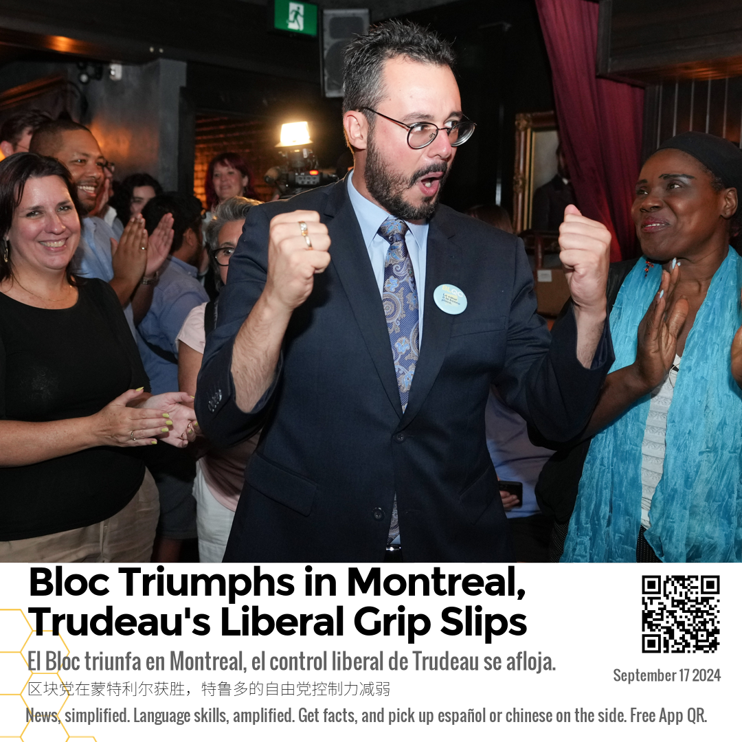 Bloc Triumphs in Montreal, Trudeau's Liberal Grip Slips