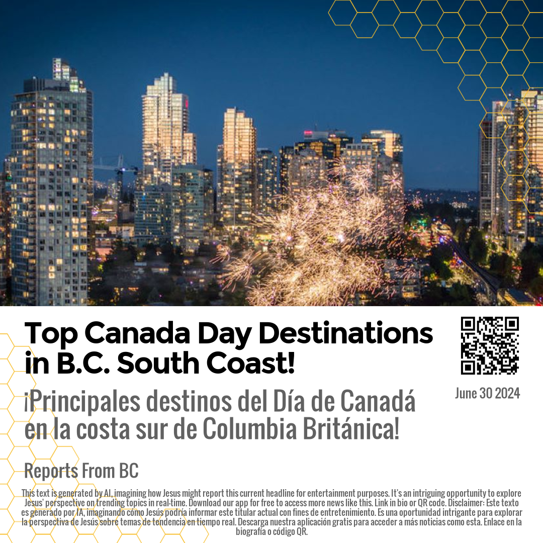 Top Canada Day Destinations in B.C. South Coast!
