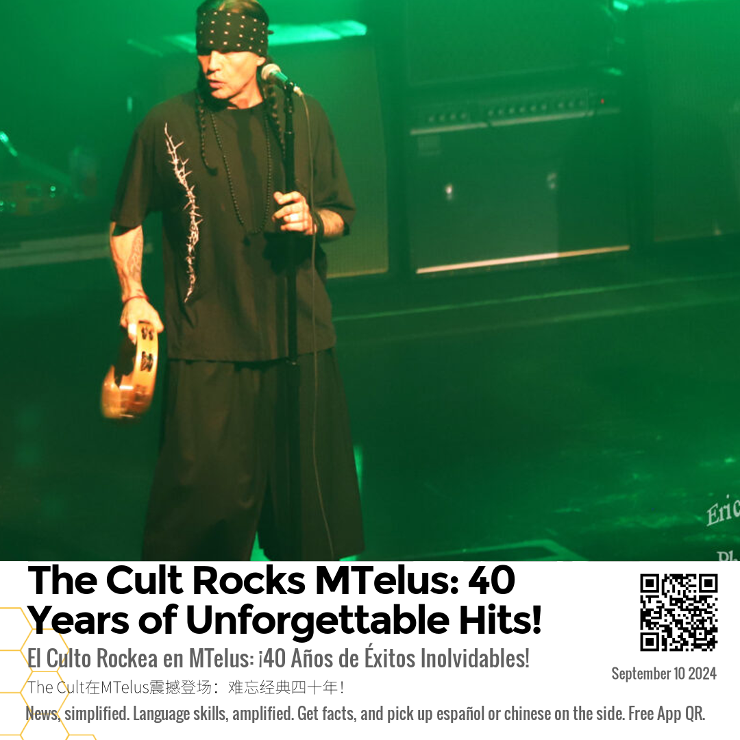 The Cult Rocks MTelus: 40 Years of Unforgettable Hits!