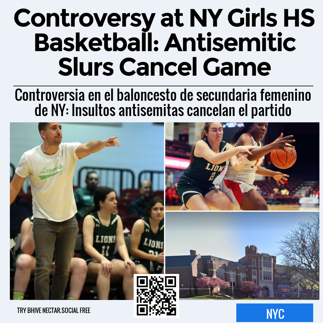 Controversy at NY Girls HS Basketball: Antisemitic Slurs Cancel Game