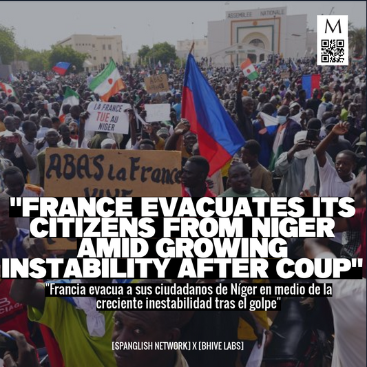 "France Evacuates Its Citizens from Niger Amid Growing Instability After Coup"