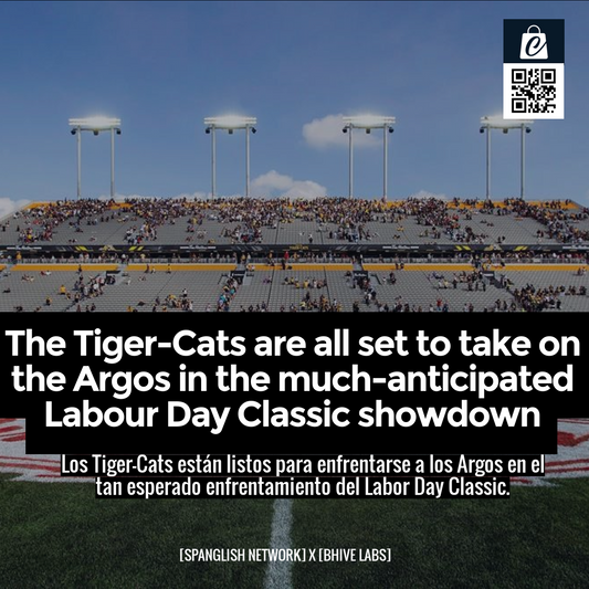 The Tiger-Cats are all set to take on the Argos in the much-anticipated Labour Day Classic showdown