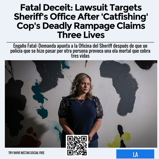 Fatal Deceit: Lawsuit Targets Sheriff's Office After 'Catfishing' Cop's Deadly Rampage Claims Three Lives