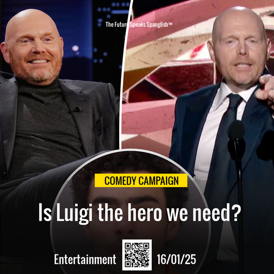 Bill Burr Roasts Insurance While Rallying for Free Luigi!