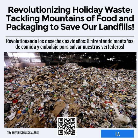 Revolutionizing Holiday Waste: Tackling Mountains of Food and Packaging to Save Our Landfills!