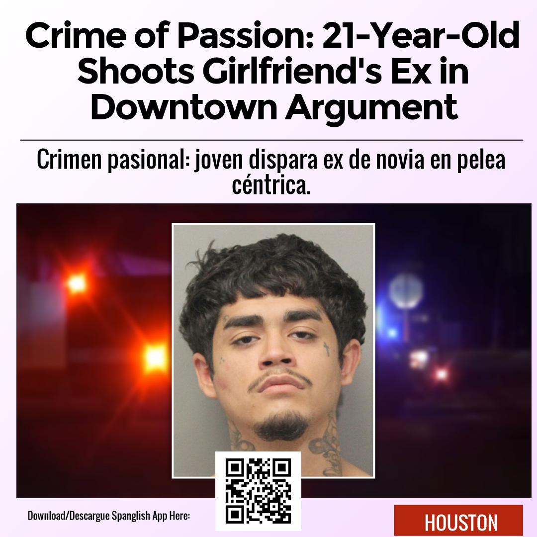 Crime of Passion: 21-Year-Old Shoots Girlfriend's Ex in Downtown Argument