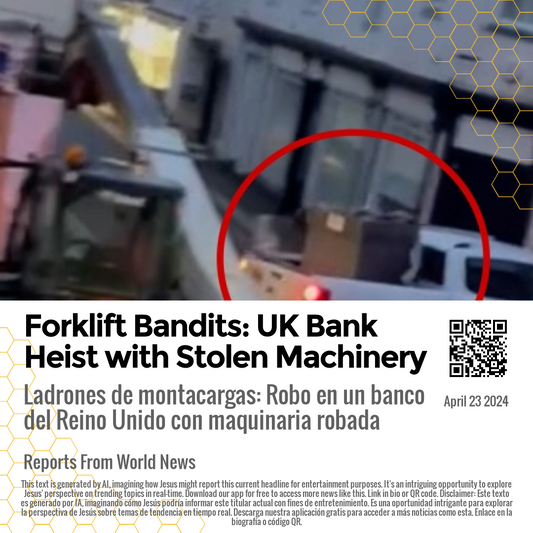 Forklift Bandits: UK Bank Heist with Stolen Machinery