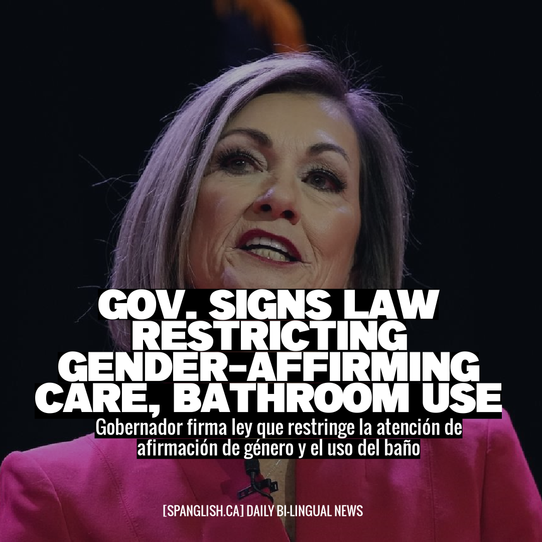 Gov. Signs Law Restricting Gender-Affirming Care, Bathroom Use