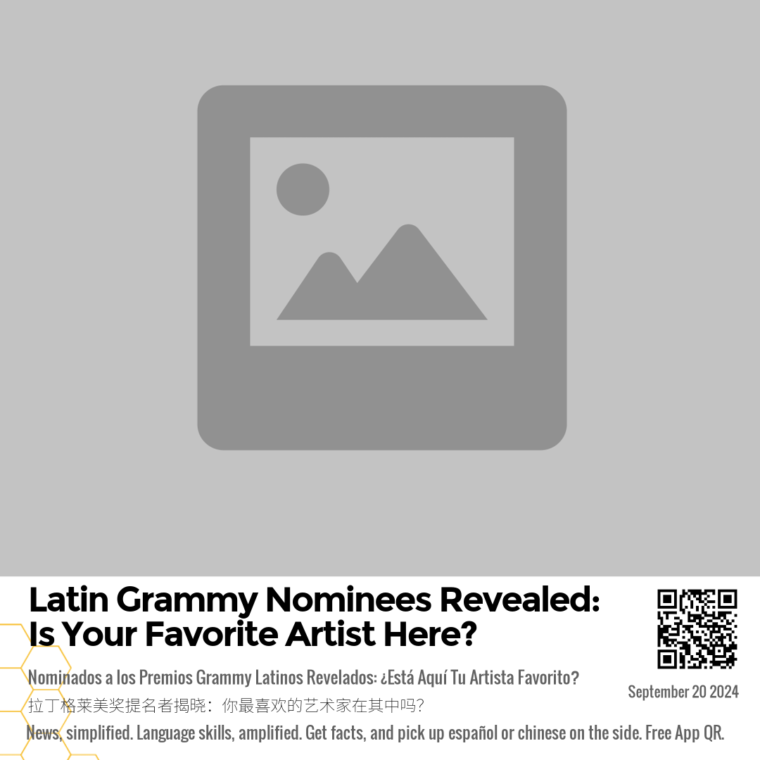 Latin Grammy Nominees Revealed: Is Your Favorite Artist Here?