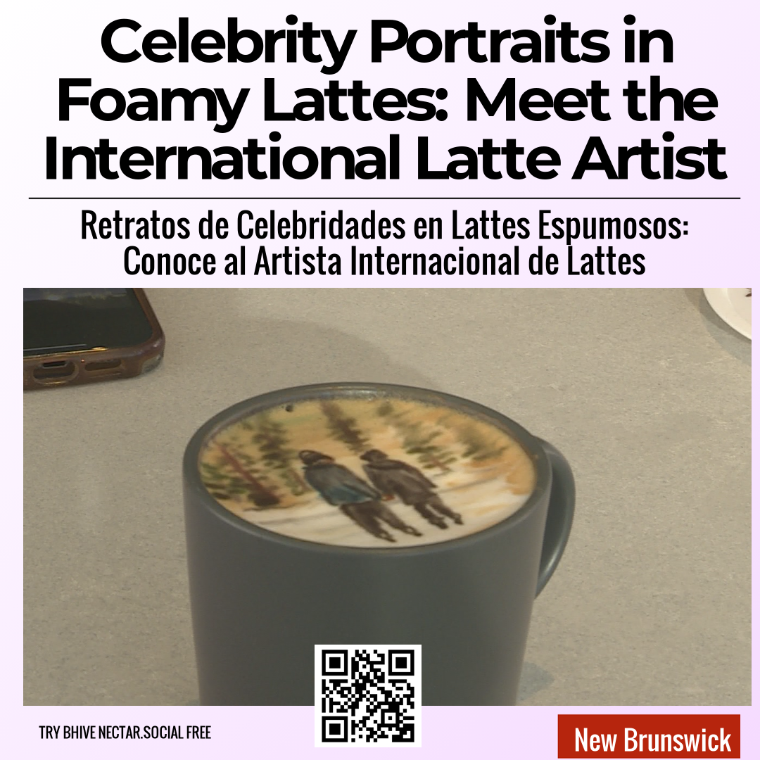 Celebrity Portraits in Foamy Lattes: Meet the International Latte Artist