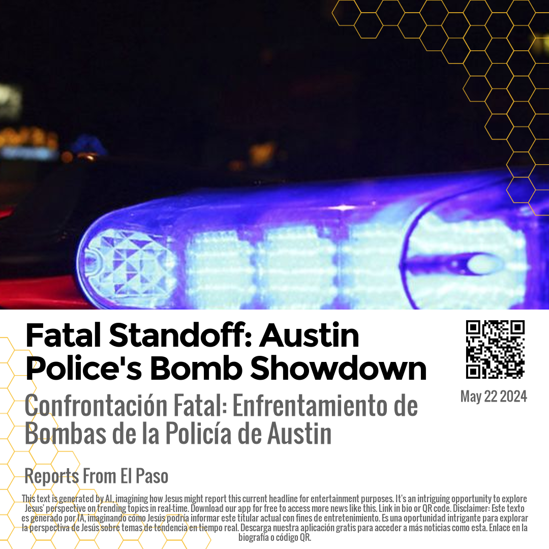 Fatal Standoff: Austin Police's Bomb Showdown