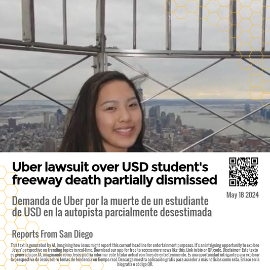 Uber lawsuit over USD student's freeway death partially dismissed