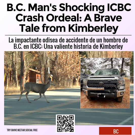 B.C. Man's Shocking ICBC Crash Ordeal: A Brave Tale from Kimberley