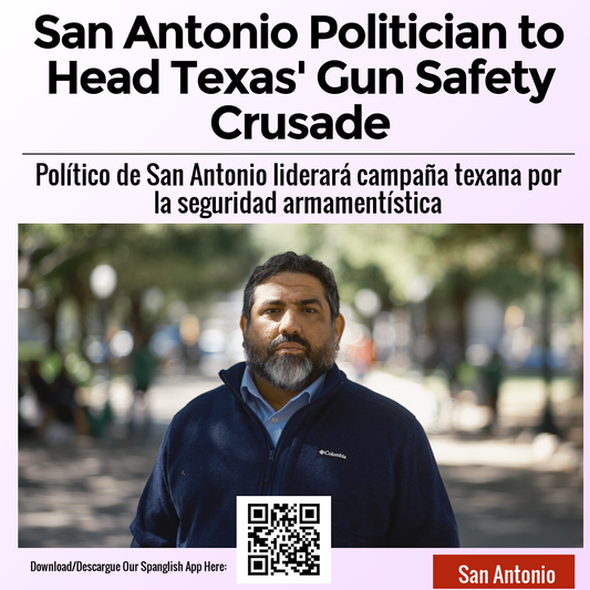 San Antonio Politician to Head Texas' Gun Safety Crusade