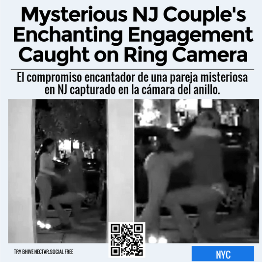 Mysterious NJ Couple's Enchanting Engagement Caught on Ring Camera