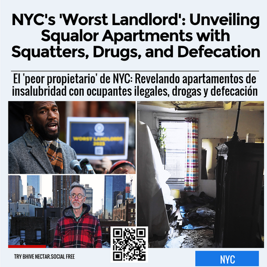 NYC's 'Worst Landlord': Unveiling Squalor Apartments with Squatters, Drugs, and Defecation