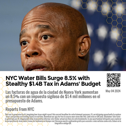 NYC Water Bills Surge 8.5% with Stealthy $1.4B Tax in Adams' Budget