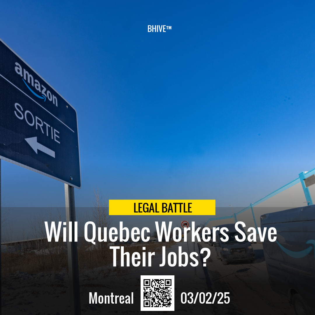 Quebec Workers Unite Against Amazon's Job Threats!