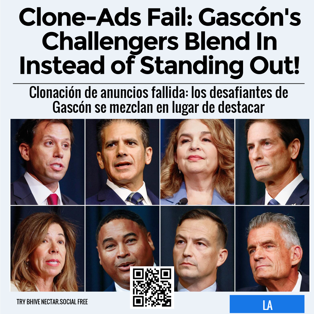 Clone-Ads Fail: Gascón's Challengers Blend In Instead of Standing Out!