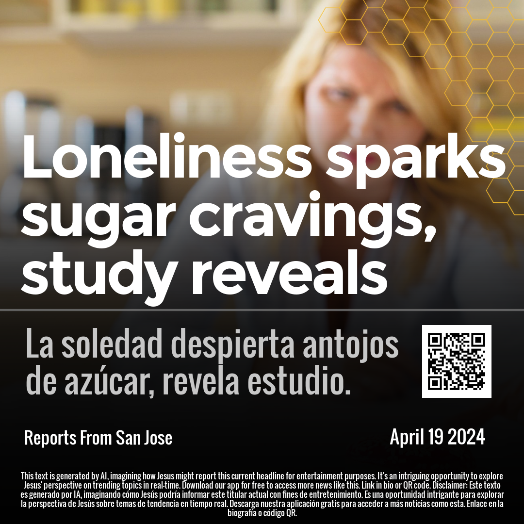 Loneliness sparks sugar cravings, study reveals