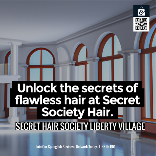 Unlock the secrets of flawless hair at Secret Society Hair.