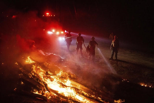 Southern California wildfire prompts evacuation order for thousands as Santa Ana winds fuel flames