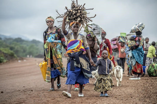 A record 6.9 million people have been displaced in Congo's growing conflict, the U.N. says