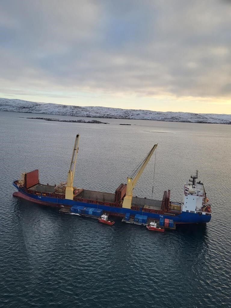 One man recovering, 16 containers retrieved in Iqaluit port following fall