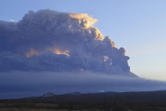 Eruption of Eurasia's tallest active volcano sends ash columns above a Russian peninsula