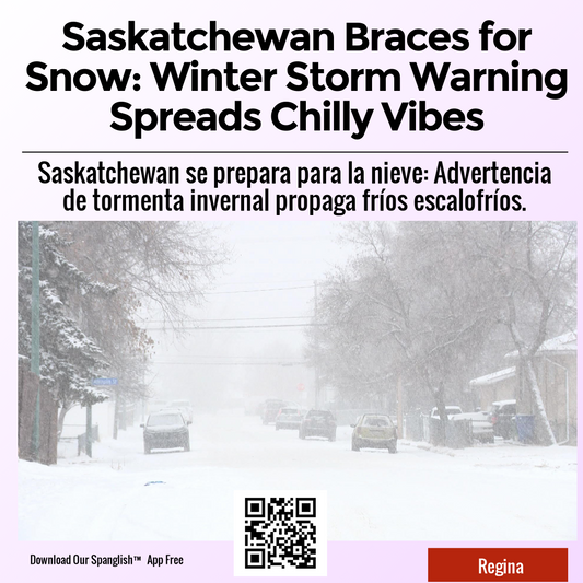 Saskatchewan Braces for Snow: Winter Storm Warning Spreads Chilly Vibes