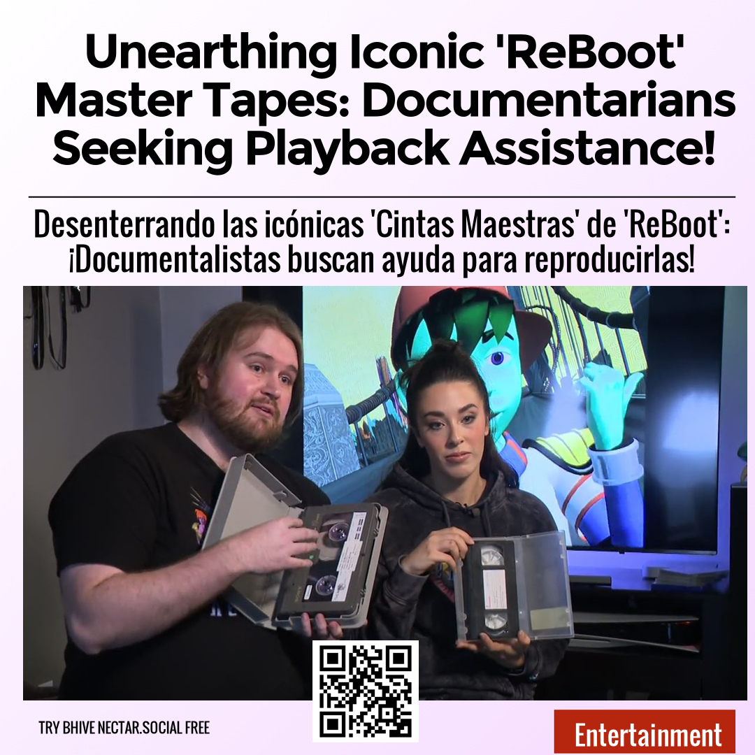 Unearthing Iconic 'ReBoot' Master Tapes: Documentarians Seeking Playback Assistance!