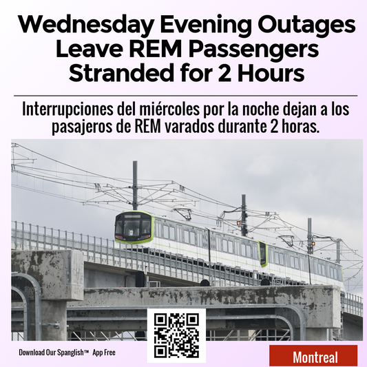 Wednesday Evening Outages Leave REM Passengers Stranded for 2 Hours