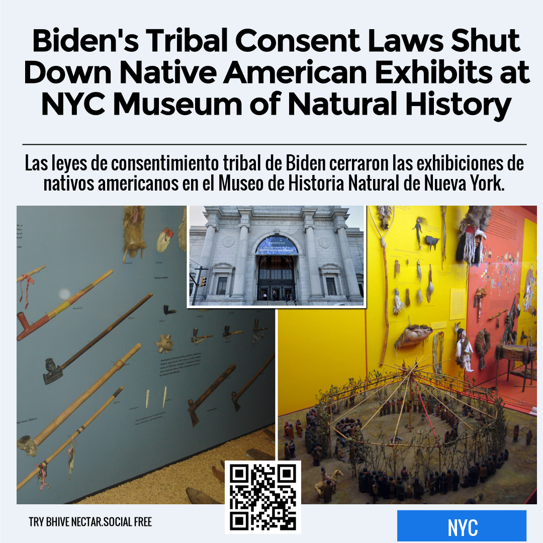 Biden's Tribal Consent Laws Shut Down Native American Exhibits at NYC Museum of Natural History